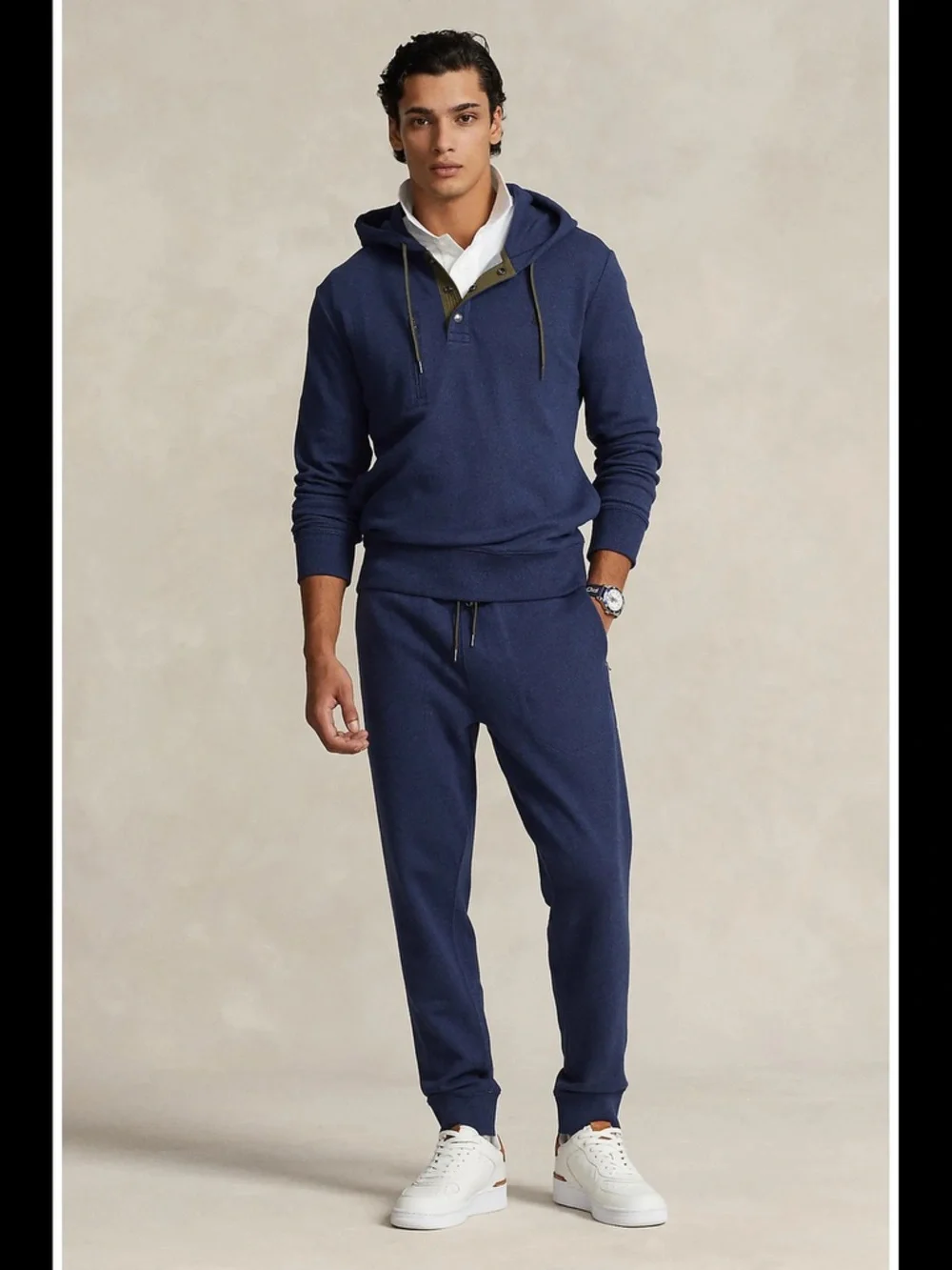 Polo Ralph Lauren Expedition Cotton Blend Terry Hoodie
